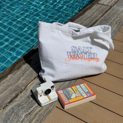 Beach Towel Bag with Initials